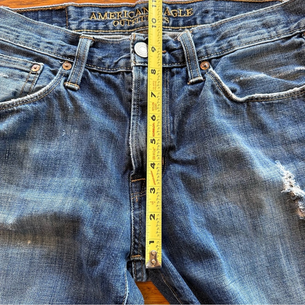 American Eagle Original Straight Jeans 29/30 - Picture 5 of 12